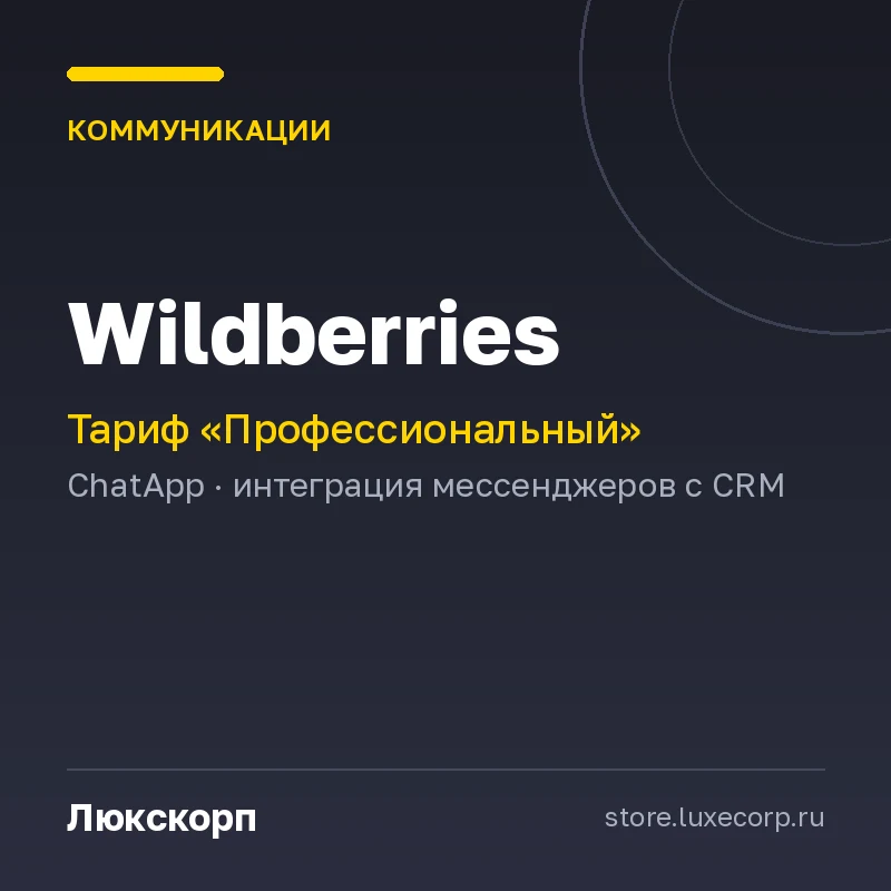 WB(Профессиональный план)